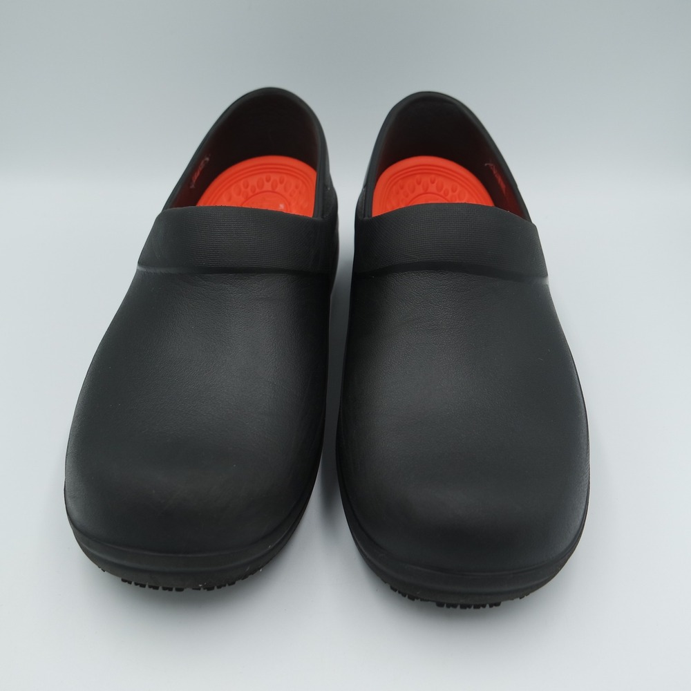 Crocs Neria Pro II Womens Clogs Black LiteRide Slip Resistant Shoes 10 - Picture 2 of 9